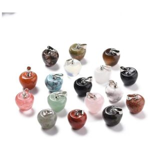 Beadthoven 10 colgantes de cristal de piedra natural de_1