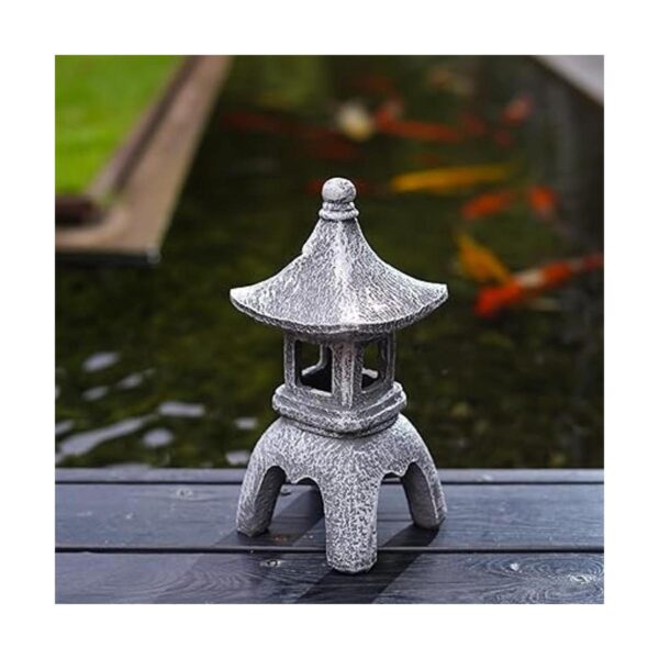 ALOAK Estatua de jardín asiática de la pagoda zen de 14_2