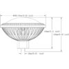 AIPLAMP Par64 Bombilla LED regulable de color blanco_3