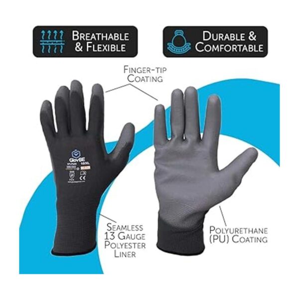 GlovBE 12 pares de guantes de trabajo de poliéster_2