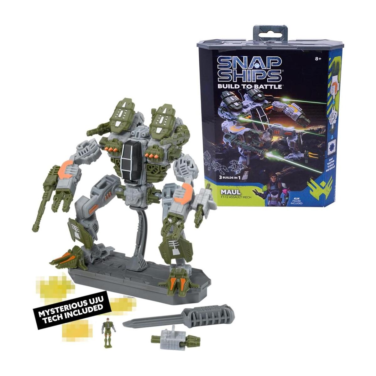SNAP SHIPS Forge Maul FT12 Assault Mech Construir para la