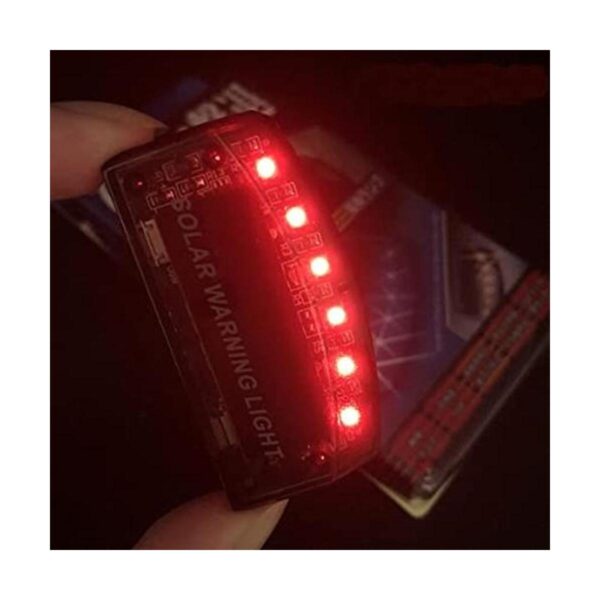 6 LED coche Led falsa alarma falsa luz de advertencia de_1