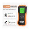 Mecurate Medidor digital de humedad de madera tipo pin con_4