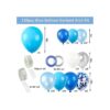 RUBFAC Kit de arco de guirnalda de globos azules 130_2