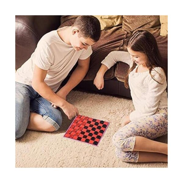 Juego de mesa Gamie Checkers para niños juego de 6_4