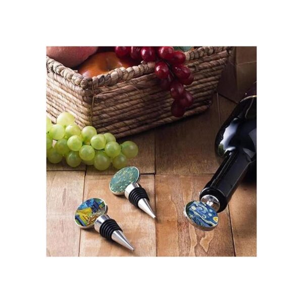 LIZIMANDU Tapones para botellas de vino juego de 3_3