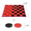 Juego de mesa Gamie Checkers para niños juego de 6_6