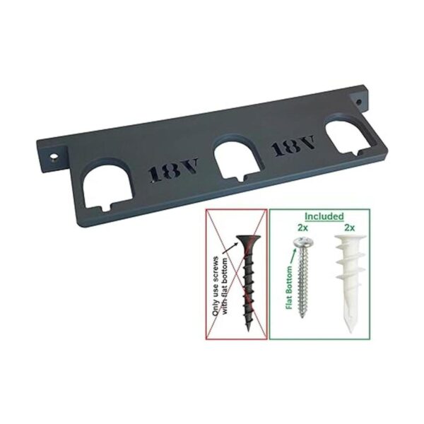 Soporte de batería para Ryobi Soporte de batería de 18 V_3