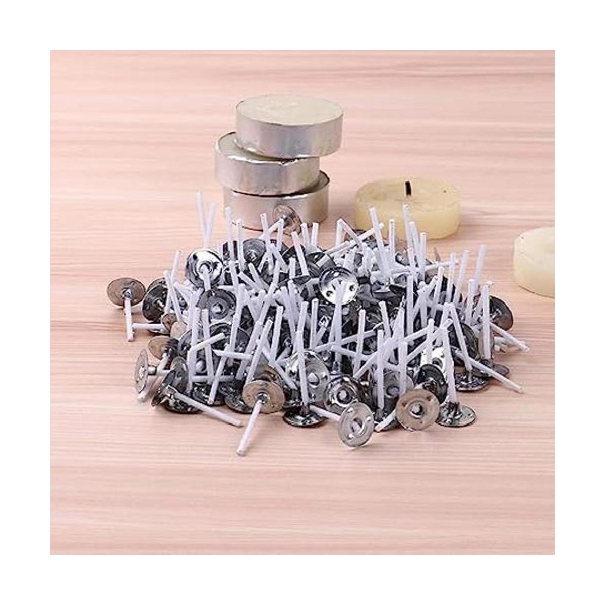 500 mechas de vela de té de 1 pulgada mechas de tealight