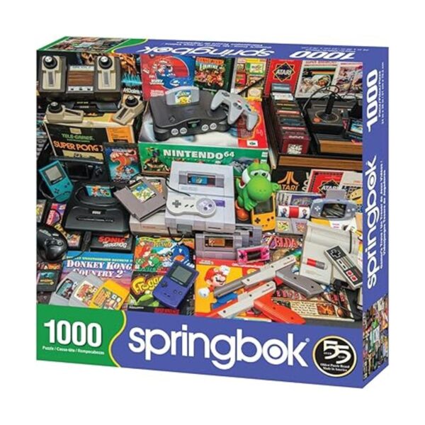 Springbok s Rompecabezas de 1000 piezas para jugadores_2