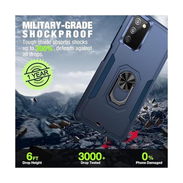 Bonkier Funda para Samsung Galaxy A03S con protector de_2