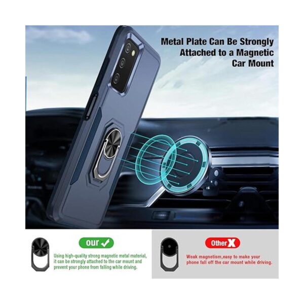 Bonkier Funda para Samsung Galaxy A03S con protector de_5