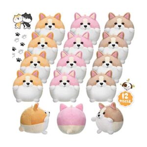 Juego de 12 piezas de juguetes de peluche pequeños de 5_1