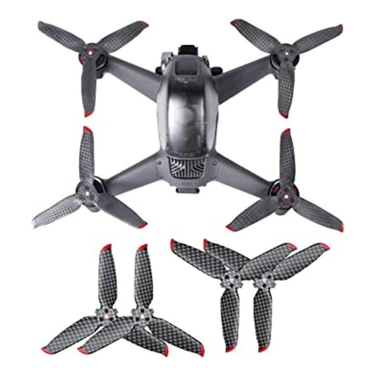 Owoda FPV Hélice de fibra de carbono 3 cuchillas CW y