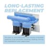 Válvula de entrada de agua para lavadora de ropa 285805