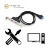 vimvip Dual USB 3.0 hembra panel trasero para Motherboard_4