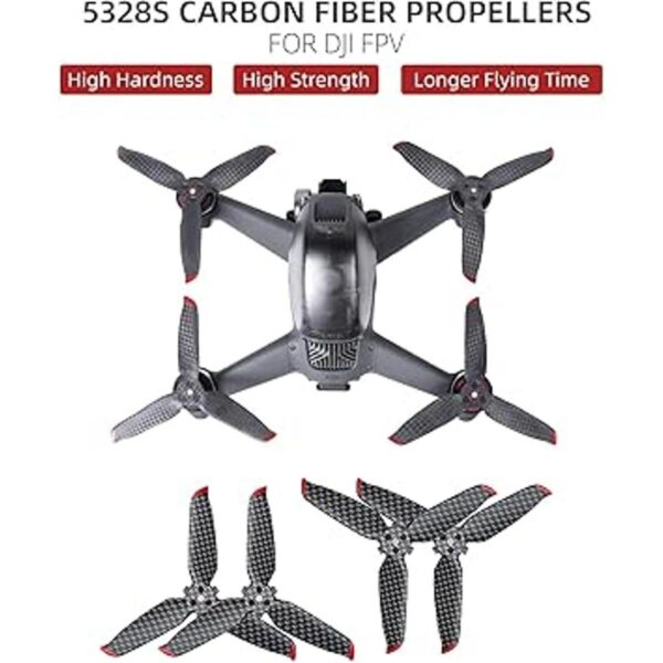 Owoda FPV Hélice de fibra de carbono 3 cuchillas CW y_2