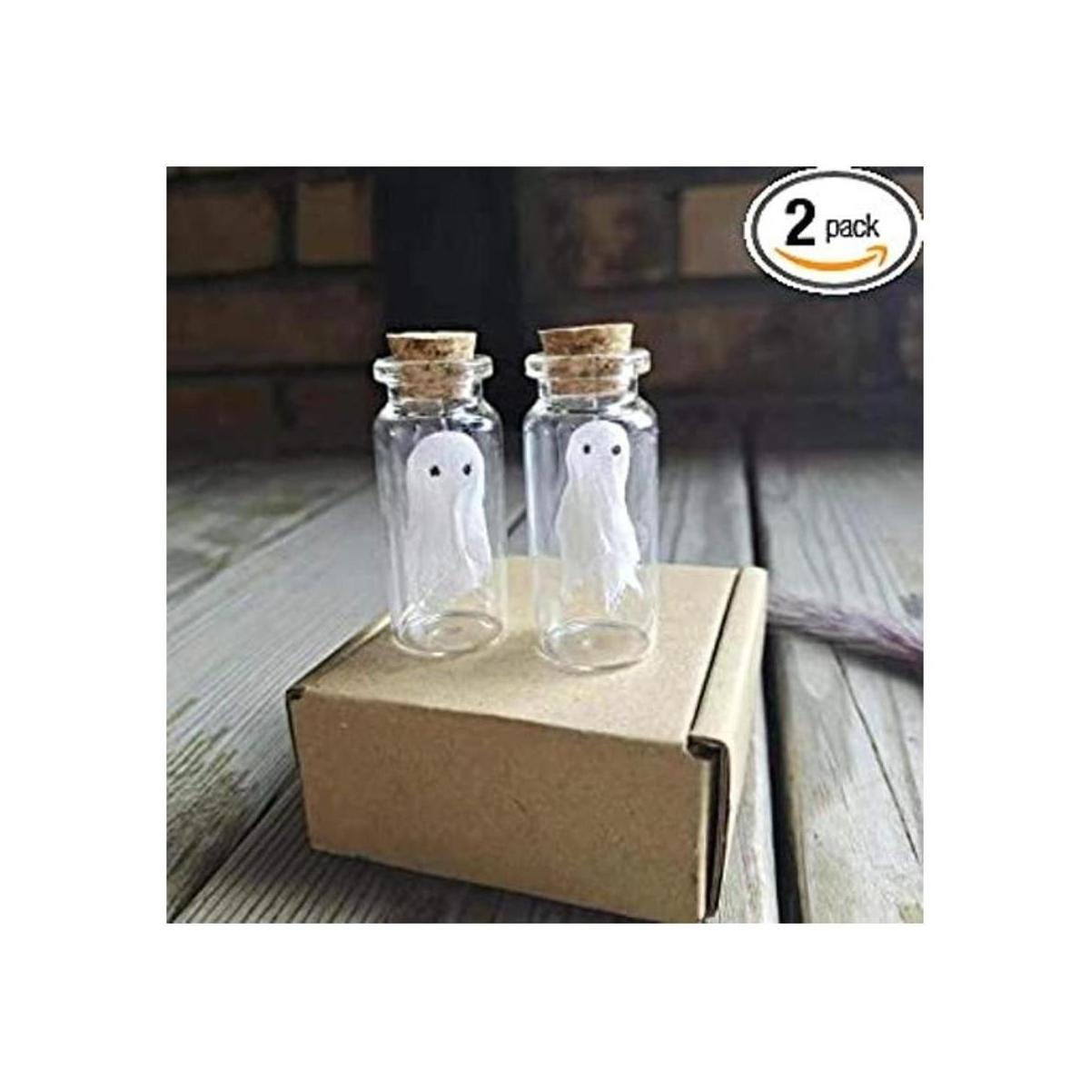 Paquete de 2 pequeño fantasma en una botella fantasma en