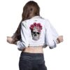 Parches adhesivos de calavera suministros de Halloween