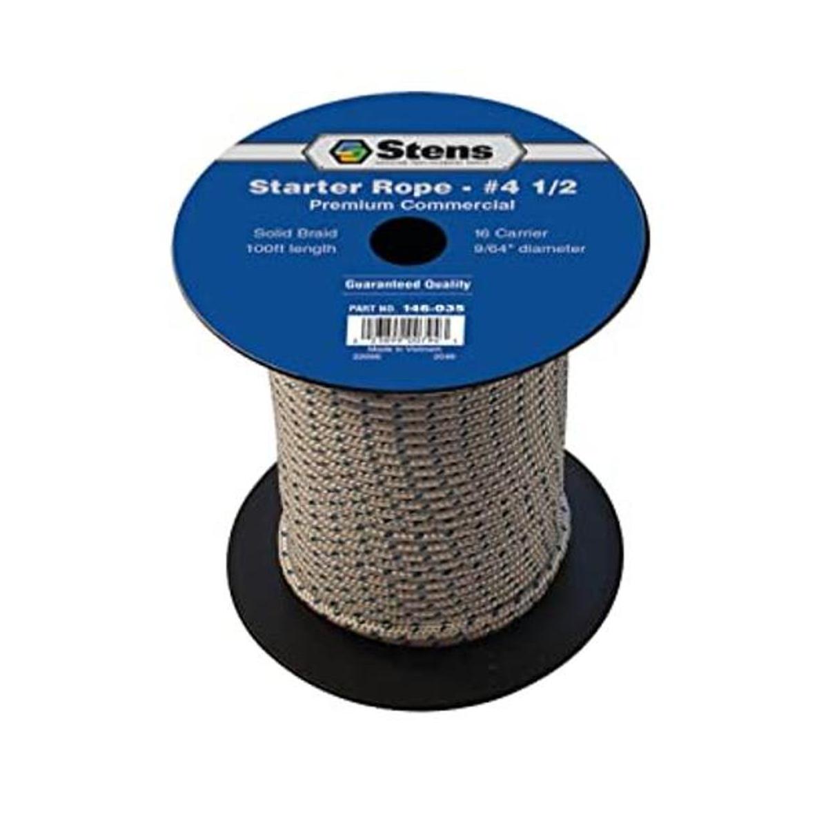 Stens 146035 100 Cuerda de arranque de trenzado liso 4