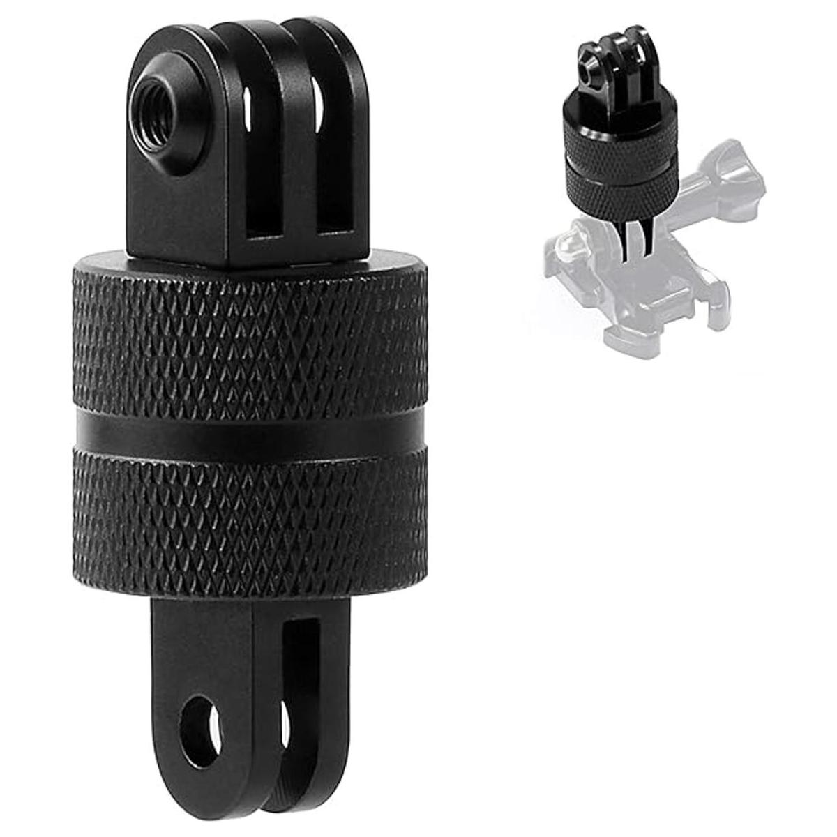 Adaptador de montaje de trípode Gopro de rotación de 360