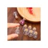 50 mini botellas de vidrio con tapones de corcho pequeñas