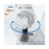 Adaptador de montaje de trípode Gopro de rotación de 360_2