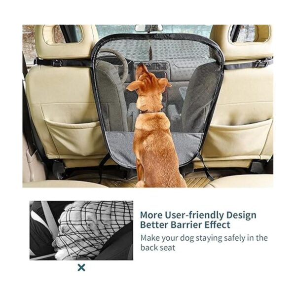 Petsfit Barrera de coche para perro barrera para
