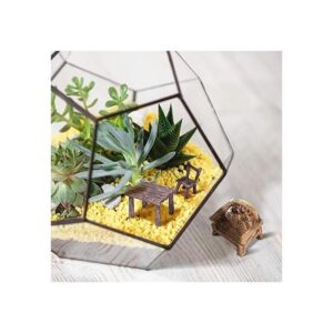Juego de 12 piezas de adornos de muebles de jardín de