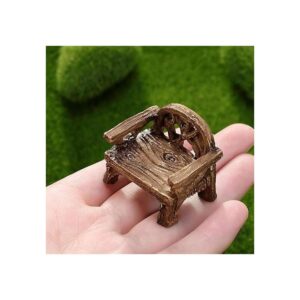 Juego de 12 piezas de adornos de muebles de jardín de