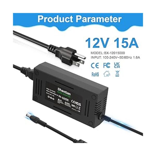 Shentian Enchufe de cargador principal de 100240 V a 12 V_5
