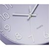 Bernhard Products Purple Wall Clock 10 Inch Silent