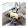 Fusiontec Soporte de esponja para fregadero Bandeja de