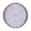 Bernhard Products Purple Wall Clock 10 Inch Silent