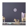 Bernhard Products Purple Wall Clock 10 Inch Silent