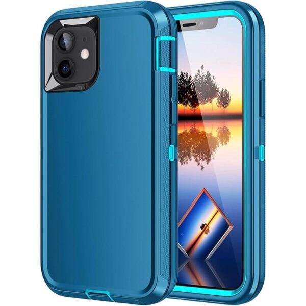 Mieziba Funda para iPhone 11 a prueba de golpes a prueba_1