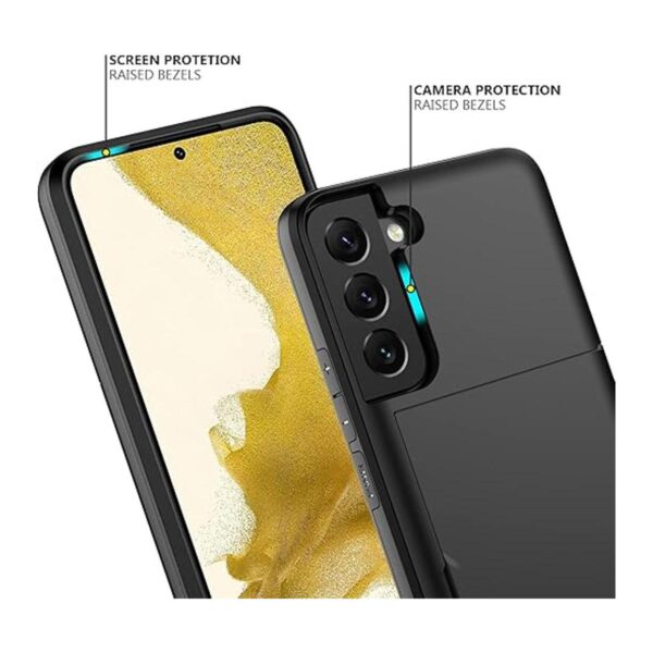 Nvollnoe Funda para Samsung S22 con tarjetero 5G de 6.1_4