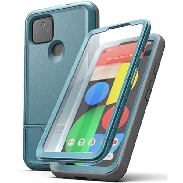Encased RebelShield Carcasa para Pixel 5 con protector_1
