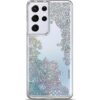 Coolwee Funda con purpurina transparente para Galaxy S21_1
