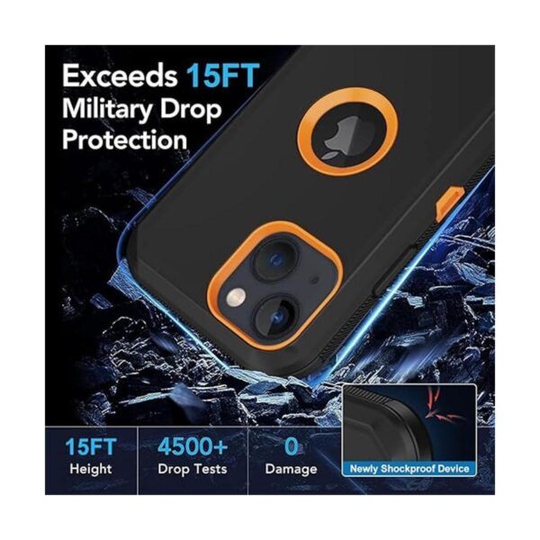 Aimoll88 Funda para iPhone 13 iPhone 14 con protector de_5