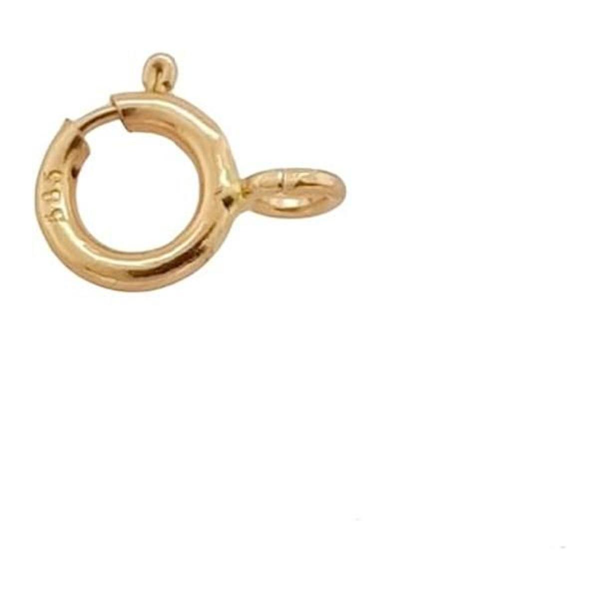 CRAFT WIRE Anillo abierto de oro amarillo macizo de 14
