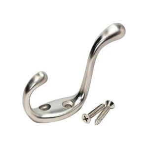 2 Pack Rok hardware Heavy Duty níquel cepillado Home_1