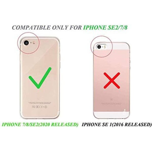 Funda para iPhone SE 202078 MUQR de gel flexible de_2