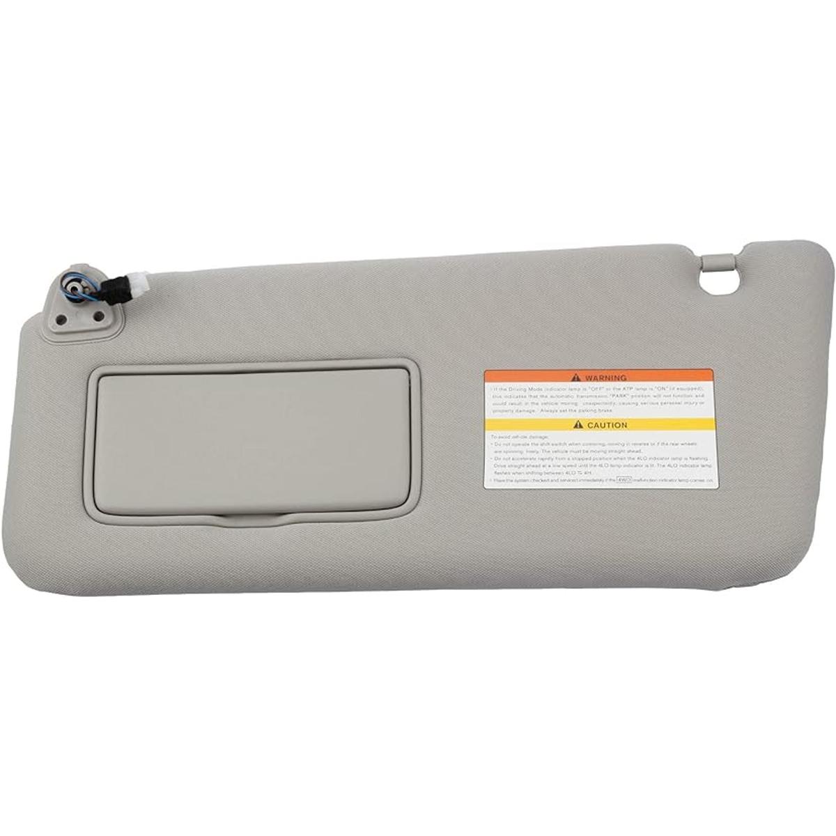Dasbecan Visera solar izquierda gris compatible con