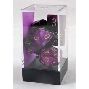 Chessex Manufacturing Cube Gemini Juego de 7 dados color_1