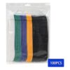 KOOWIN 100 bridas de sujeción reutilizables de 8 x 12