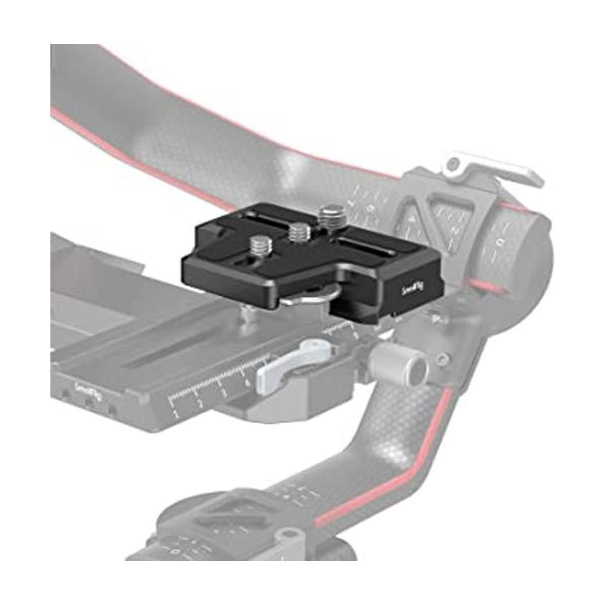 SMALLRIG Placa de liberación rápida extendida para cardán