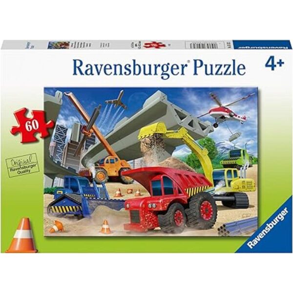 Ravensburger Rompecabezas de 60 piezas de camiones de_2