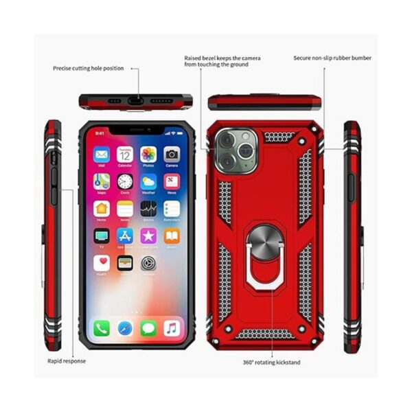 LeYi Funda compatible con iPhone 11 Pro con 2 unidades_2
