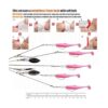 Señuelo de pesca Alabama Rig de 5 brazos aparejo de_3